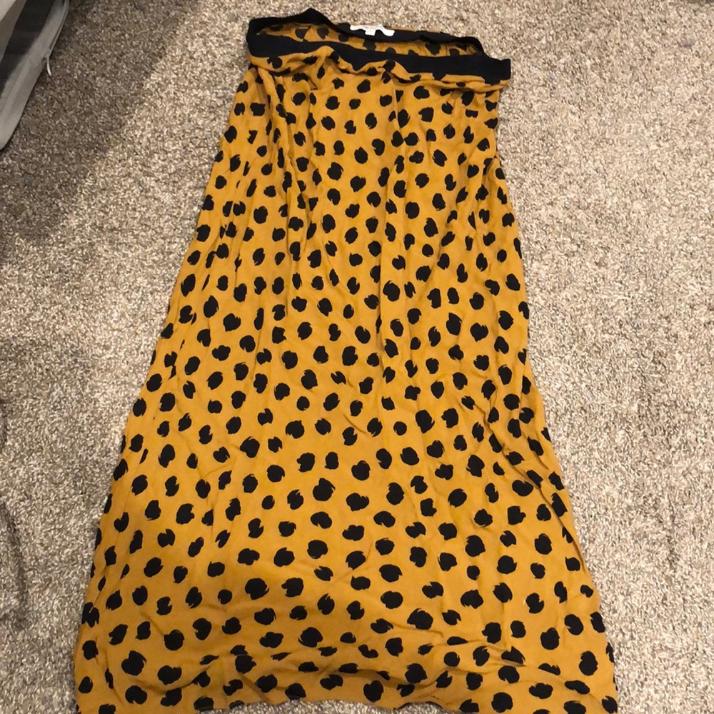 Madewell midi skirt